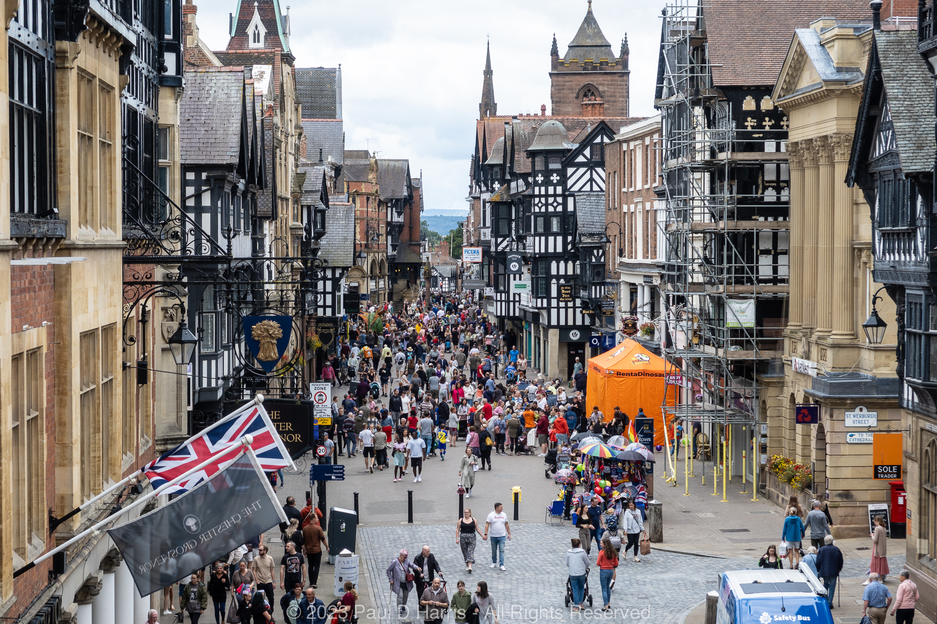 Chester's historic streets
