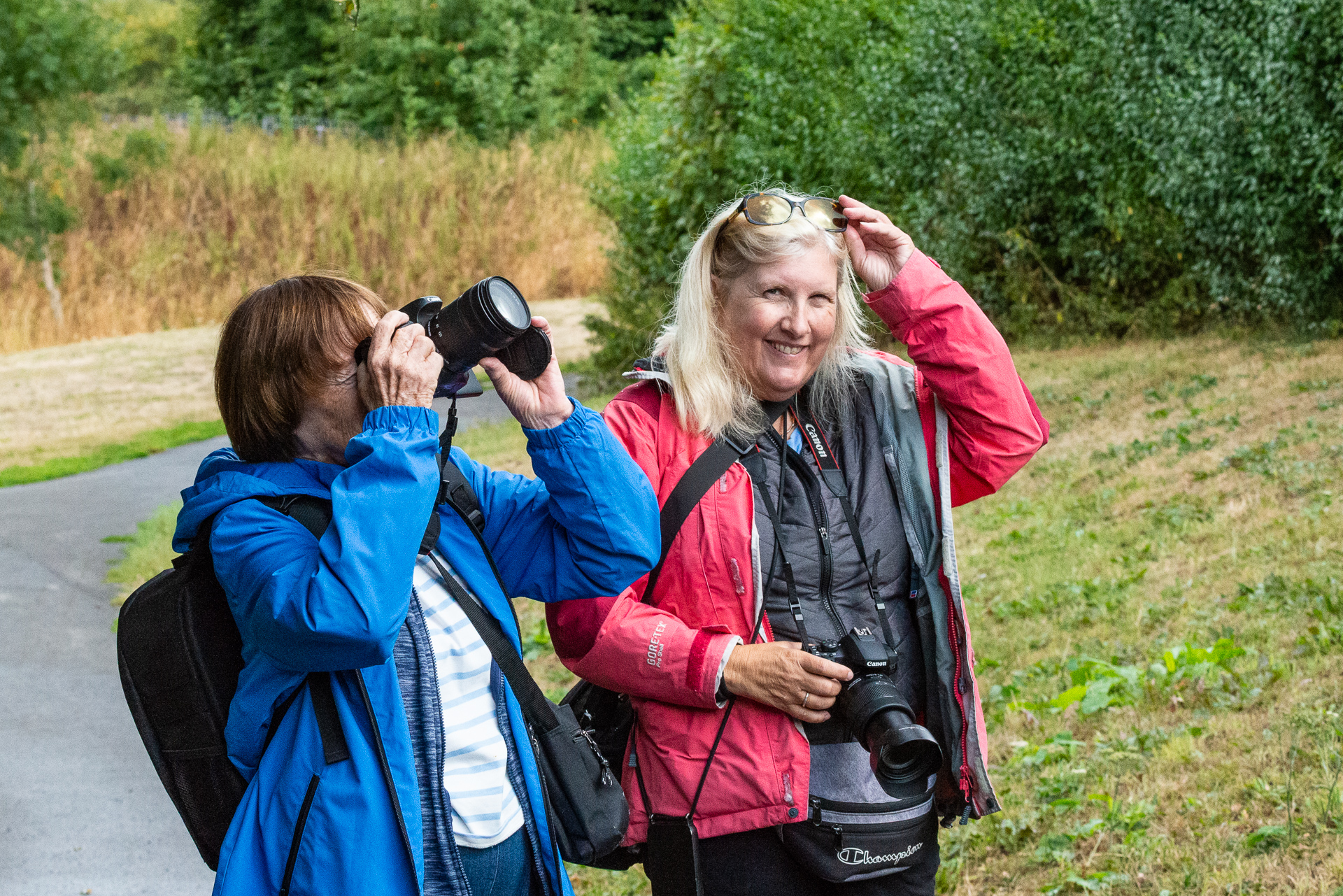 Photography Group members out on a field trip